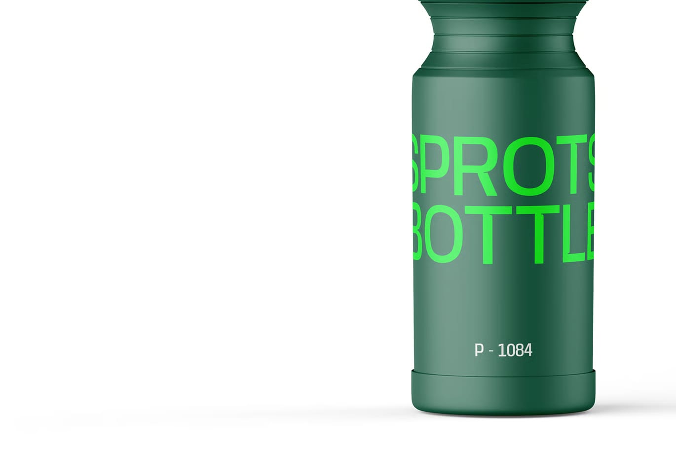 Free Plastic Water Bottle Mockup 4