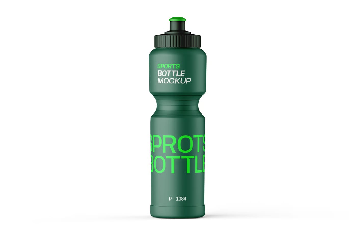 Free Plastic Water Bottle Mockup 5