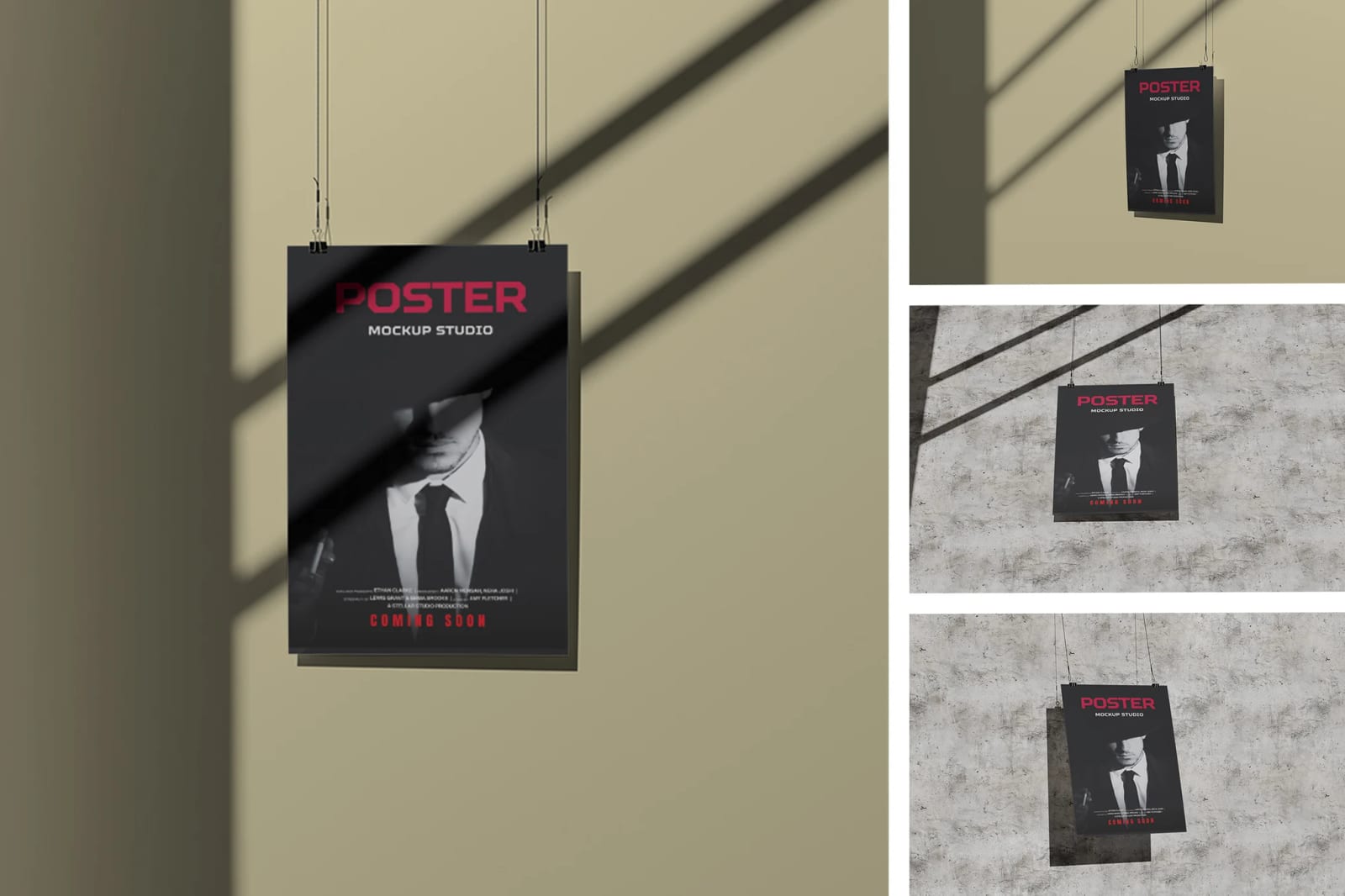 Free Poster Mockup 1