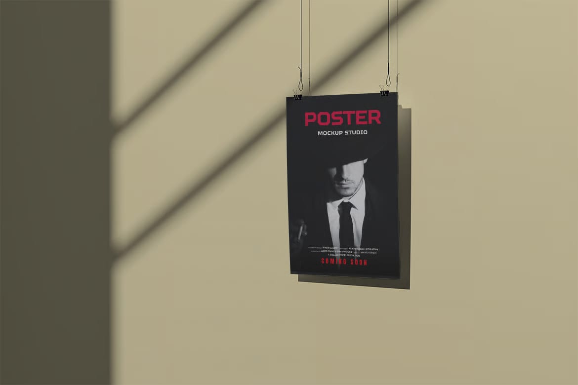 Free Poster Mockup 3