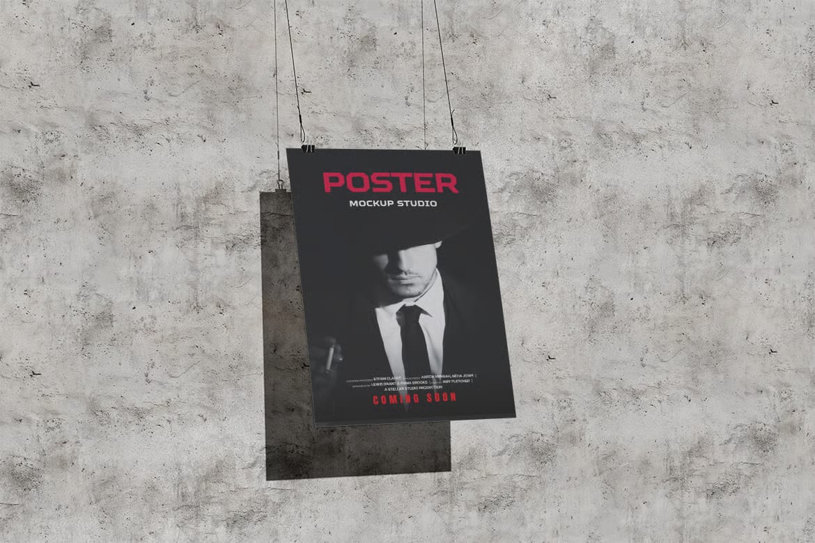 Free Poster Mockup 5