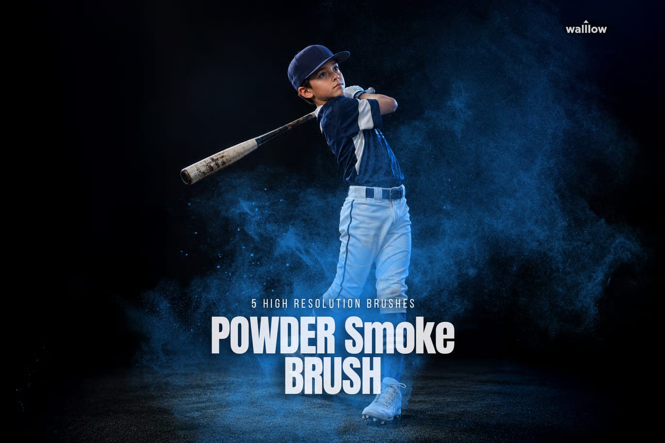 Free Powder Smoke Photoshop Brushes, Chalk Dust Stamp 3