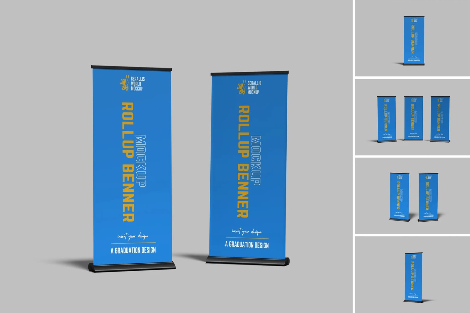 Free Roll Up Banner Mockup 1