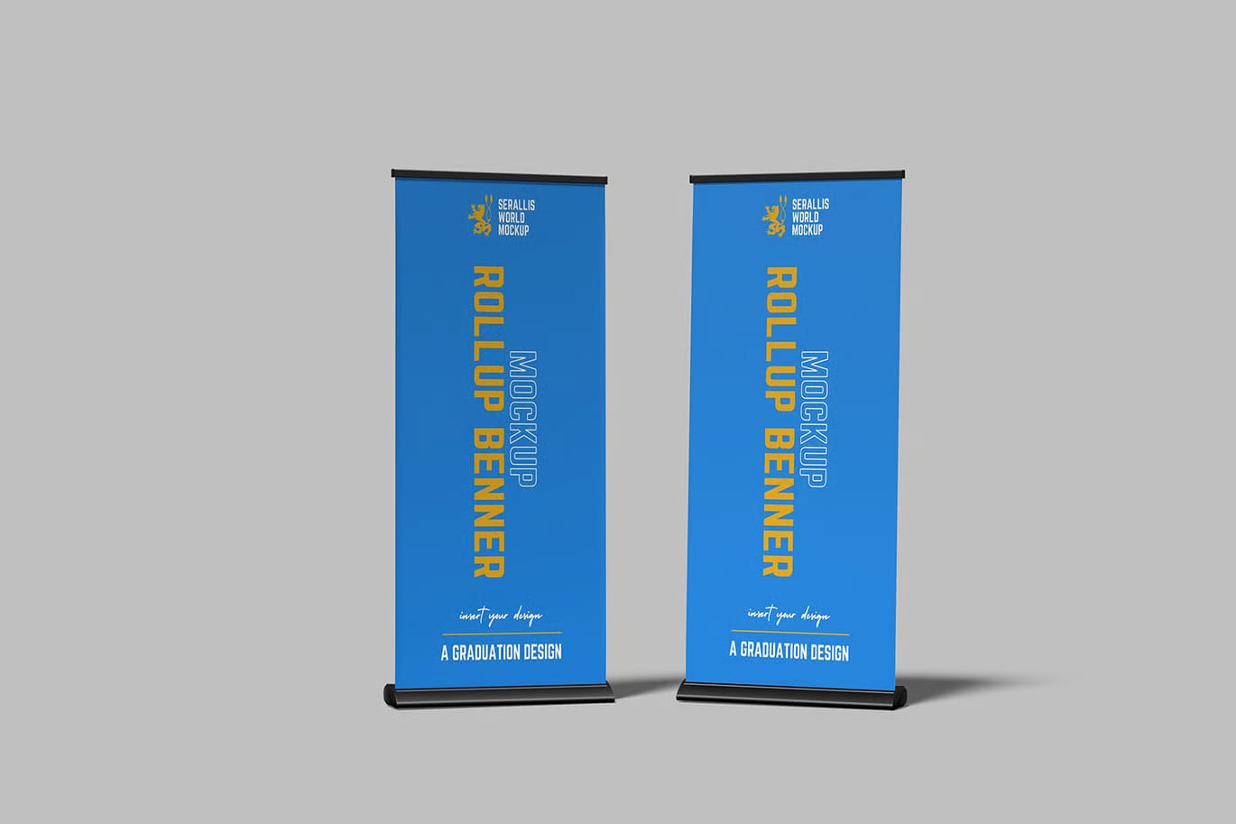 Free Roll Up Banner Mockup 3