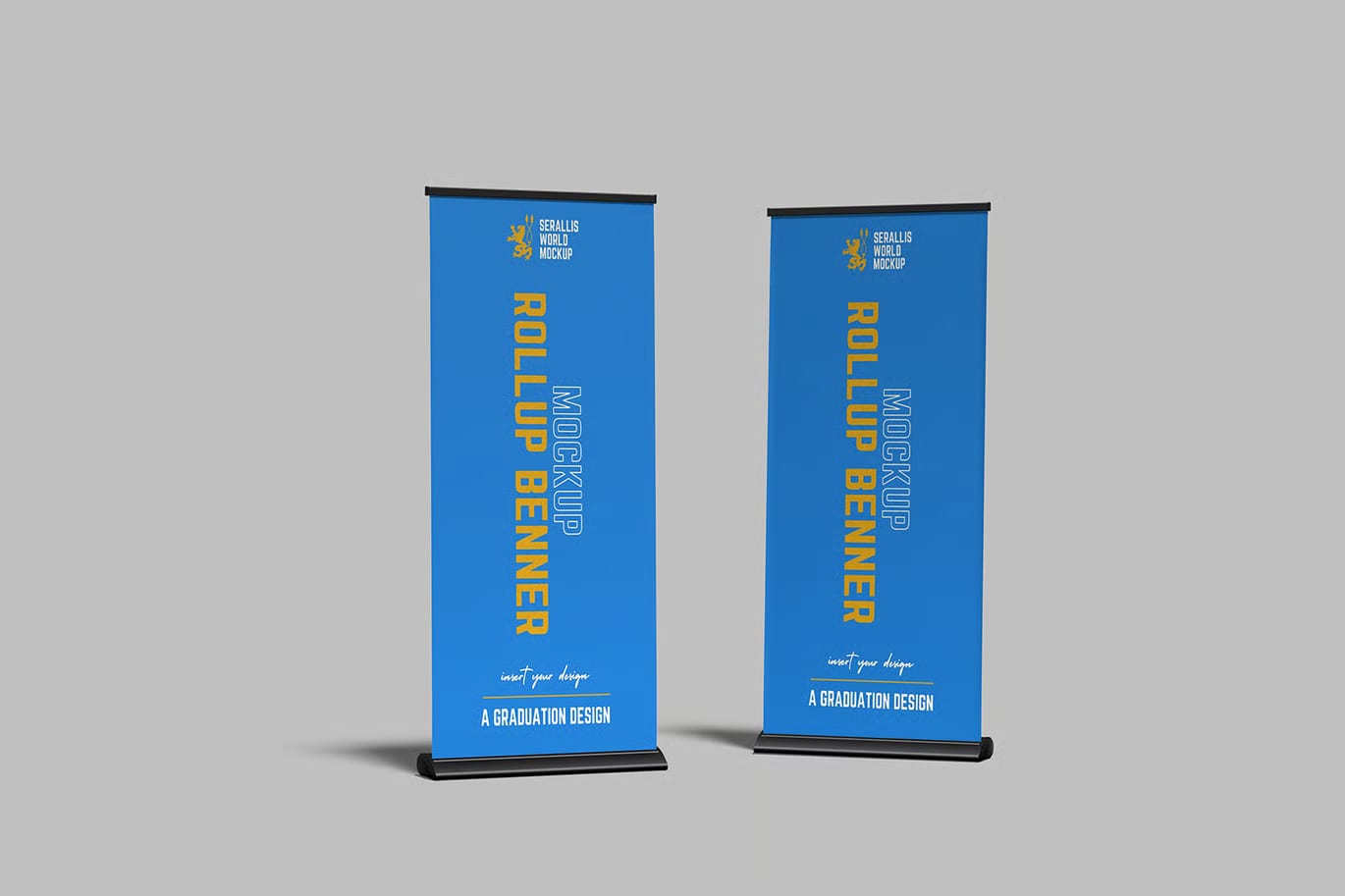 Free Roll Up Banner Mockup 4