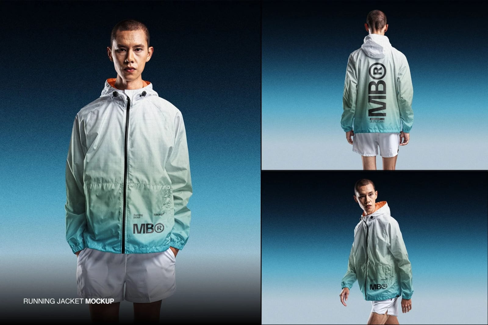 Free Running Jacket Mockup 1