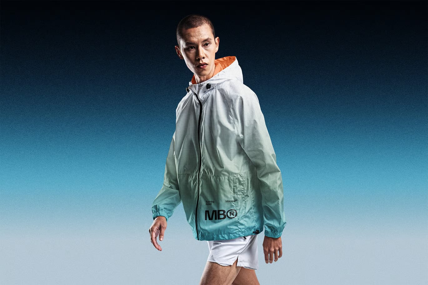 Free Running Jacket Mockup 7