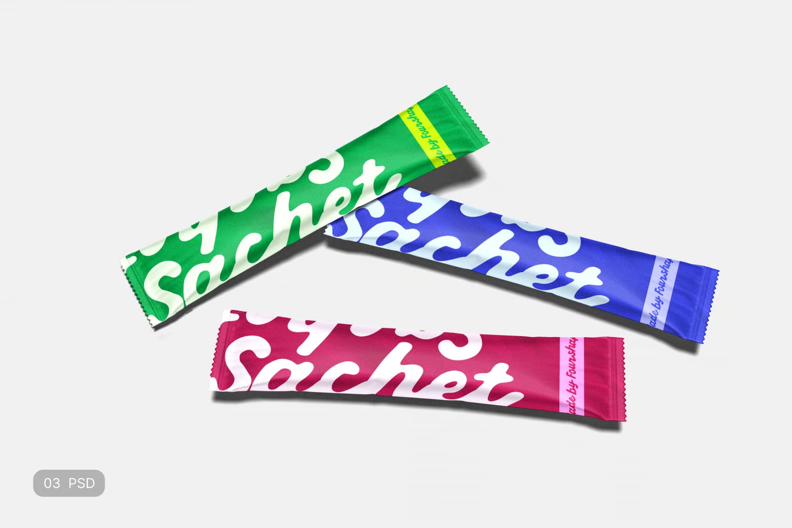 Free Sachet Mockup 1
