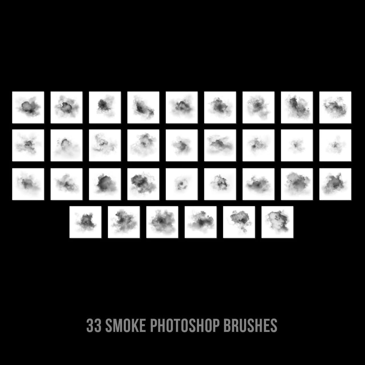 Free Smoke Photoshop Brushes ABR, Fog & Mist Stamp 3