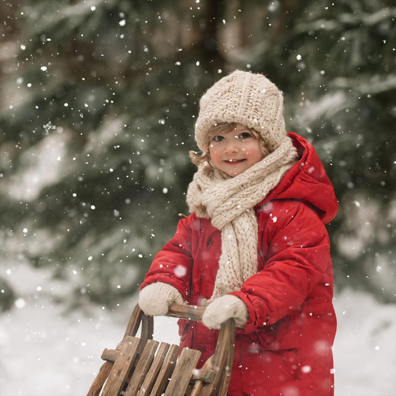 Free Snowfall Photoshop Brushes, Blizzard Stamp Brush 6