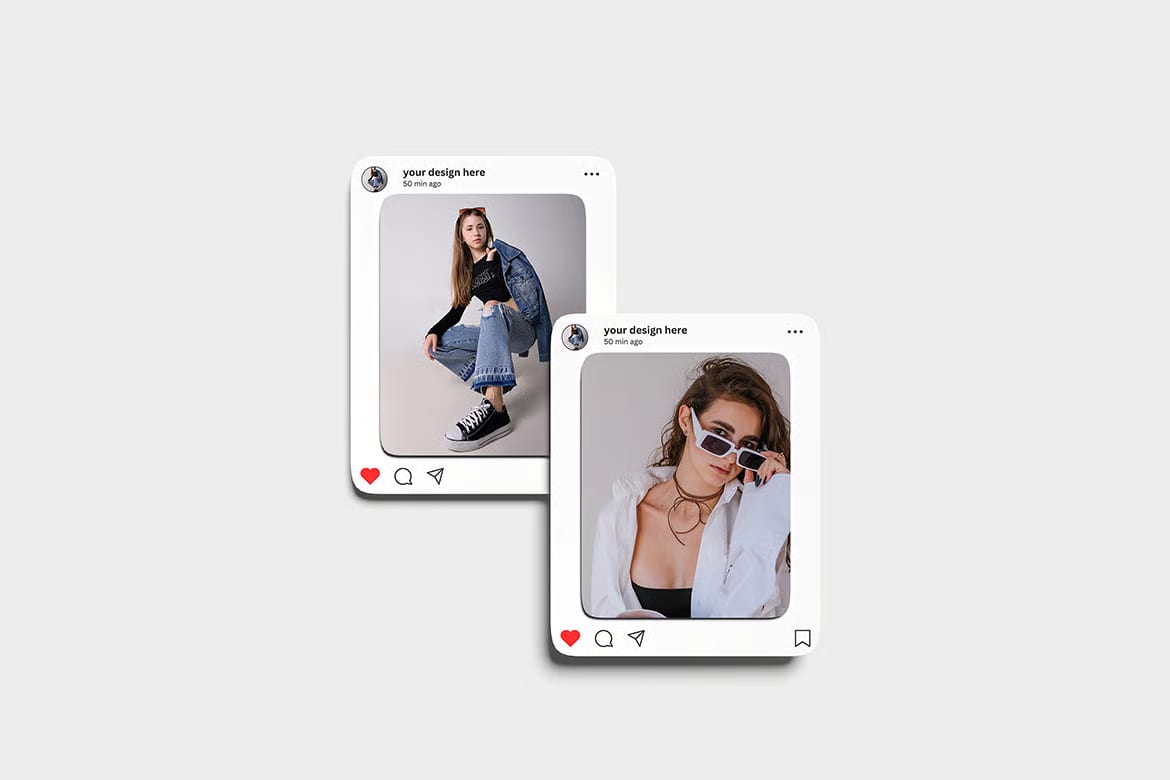 Free Social Media Mockup 5