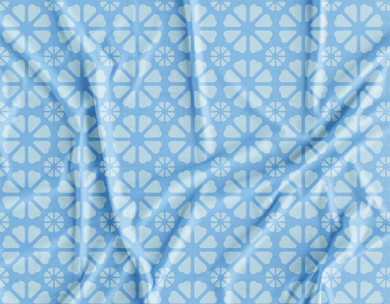 Free Symmetrical Floral Pattern 3