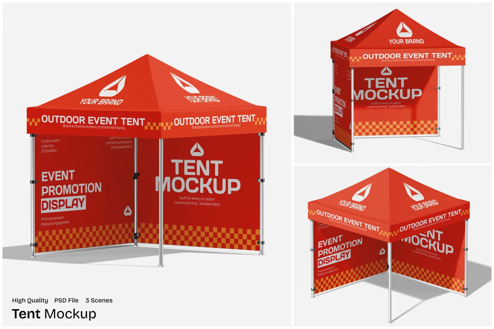 Free Tent Mockup 1
