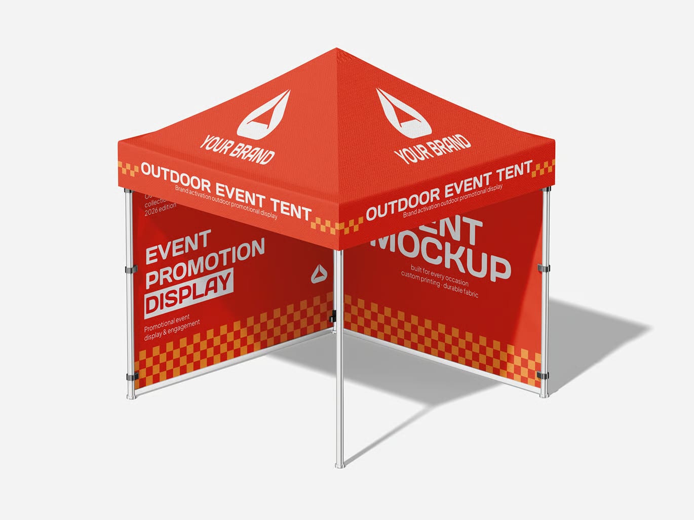 Free Tent Mockup 2