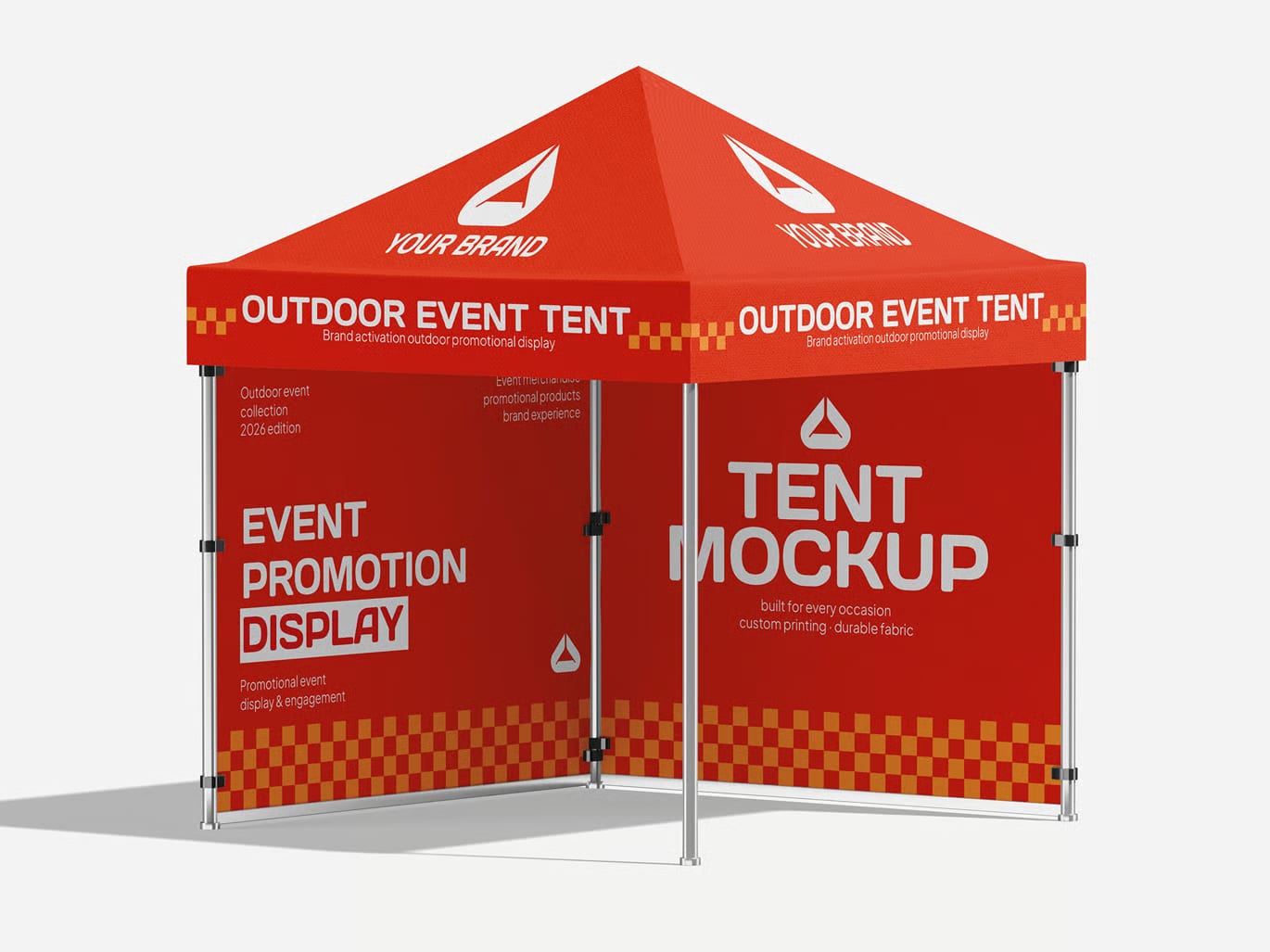Free Tent Mockup 4
