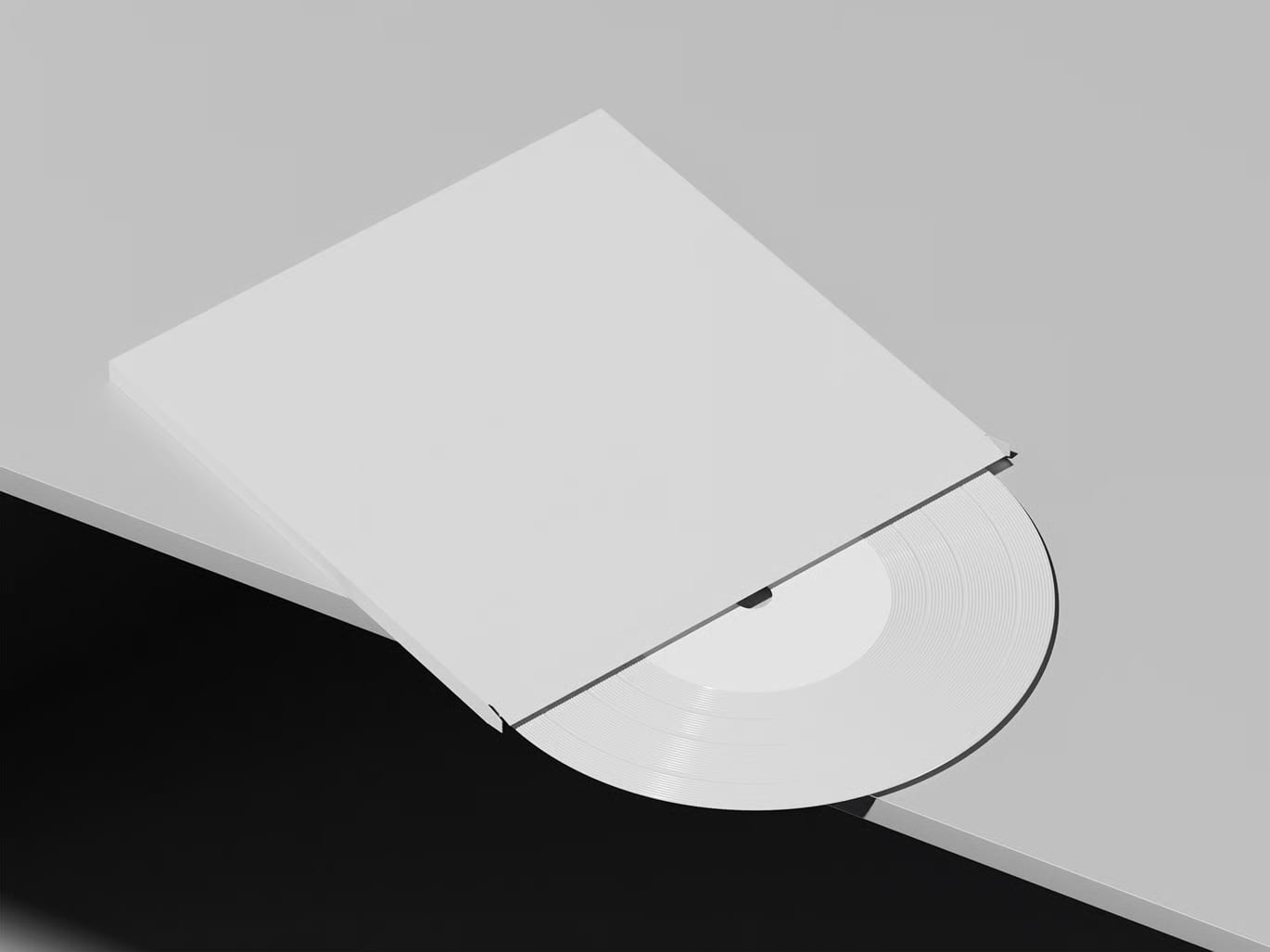 Free Vinyl Record Mockup Set 3