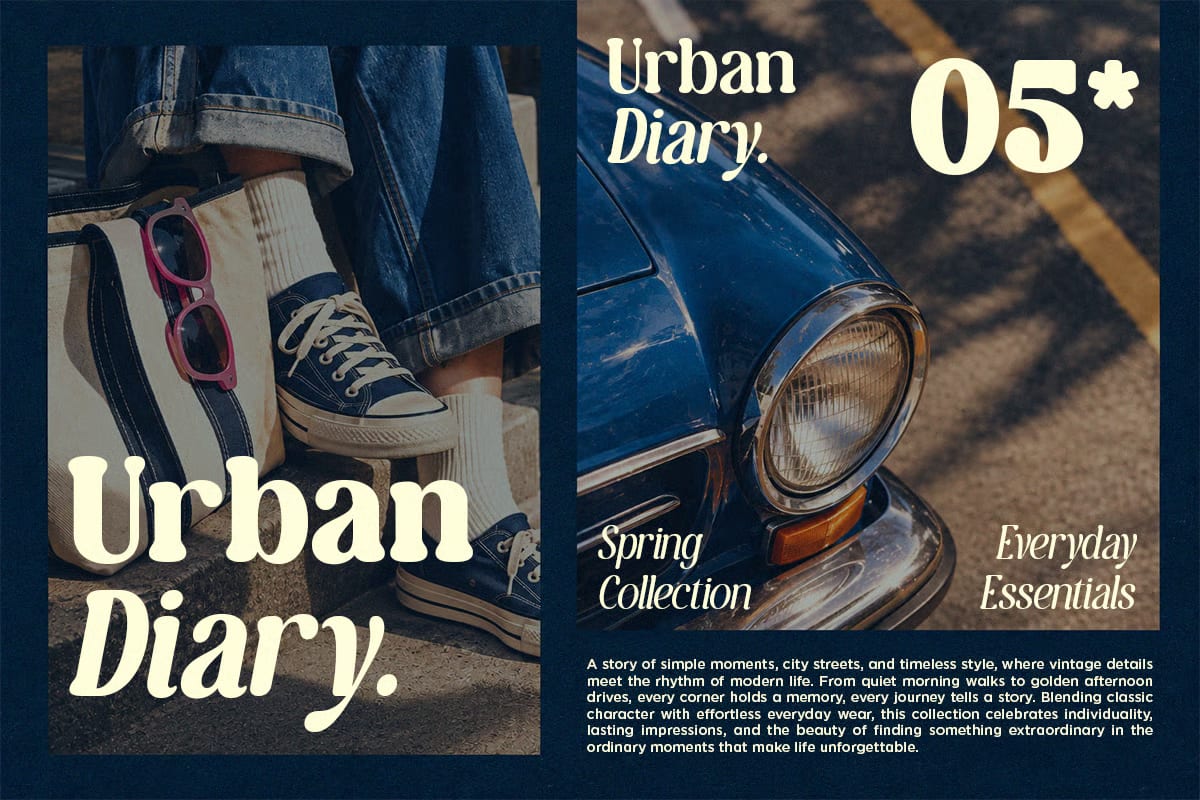 Gently Retro Free Family Retro Serif Font 4