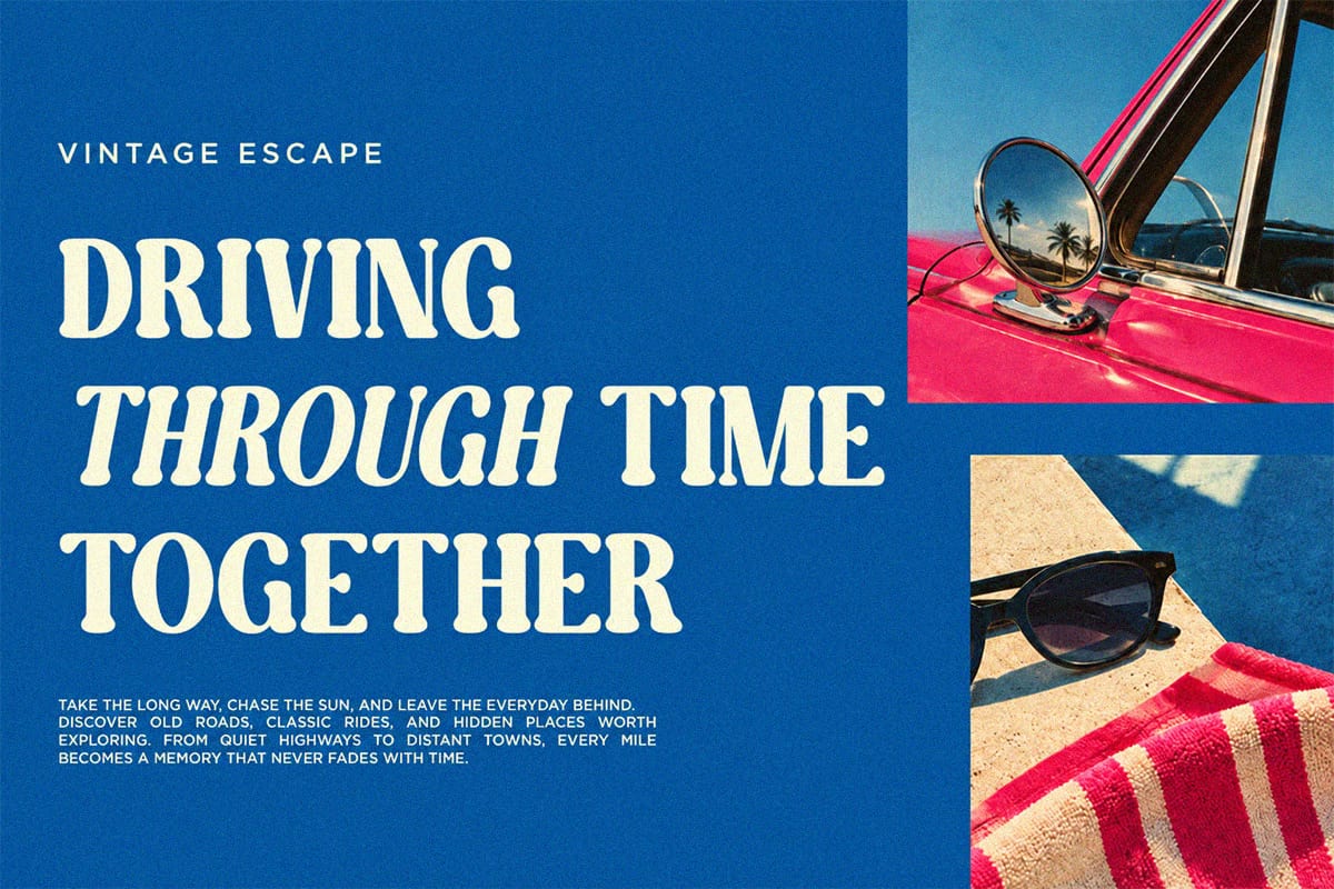 Gently Retro Free Family Retro Serif Font 7