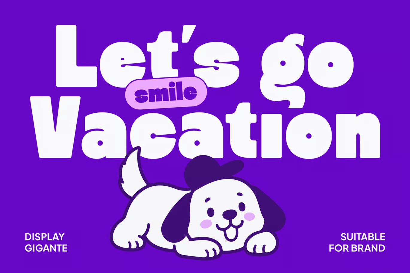 Gigante Free Bold Display Font 4