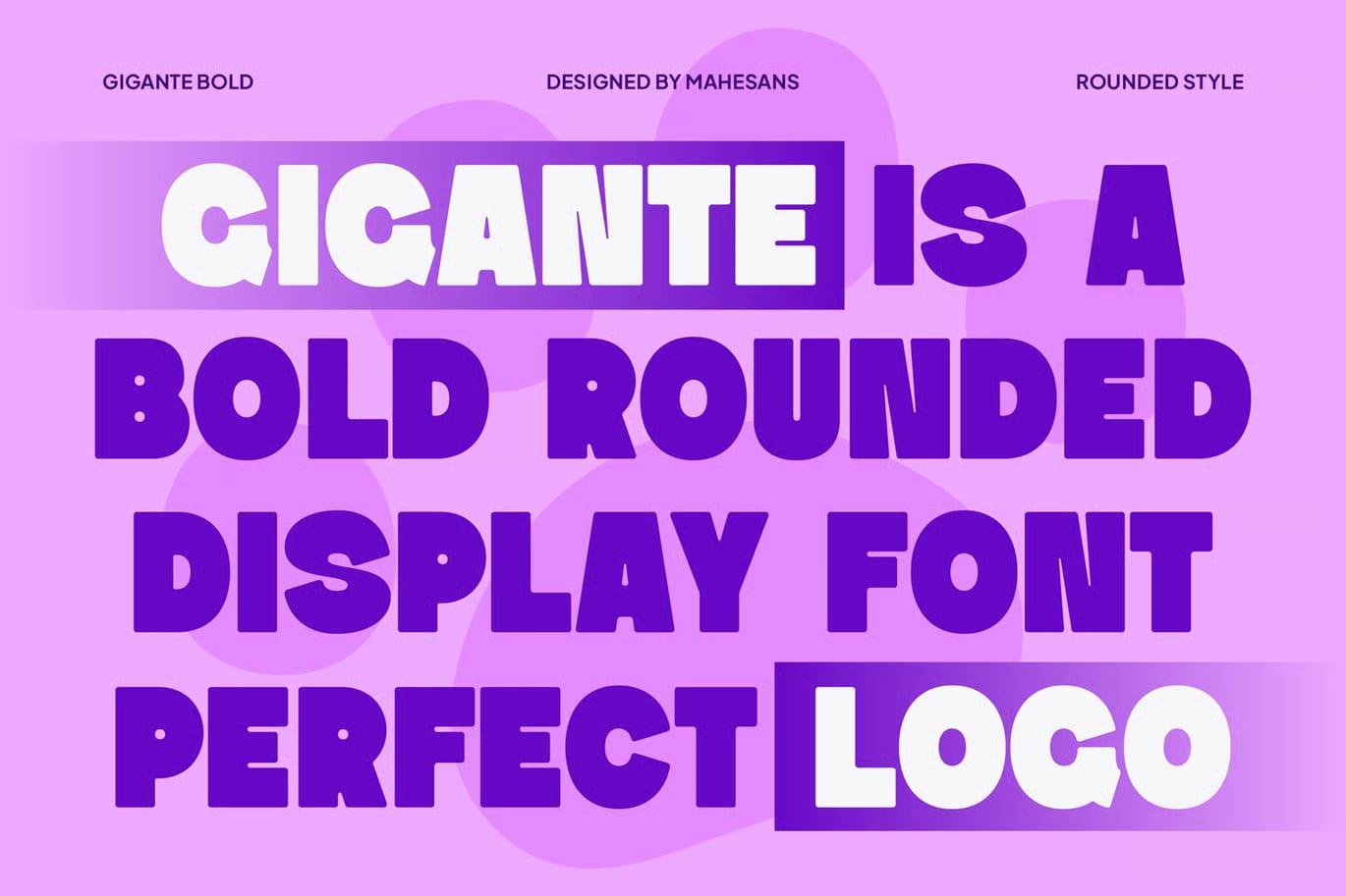 Gigante Free Bold Display Font 6