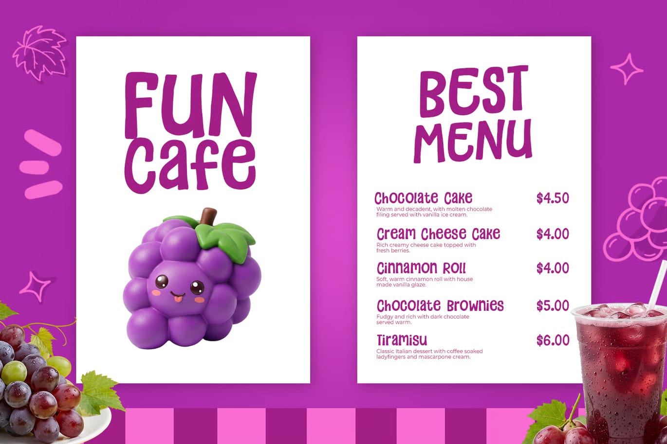 Grape Squishy Free Fun & Cozy Font 4