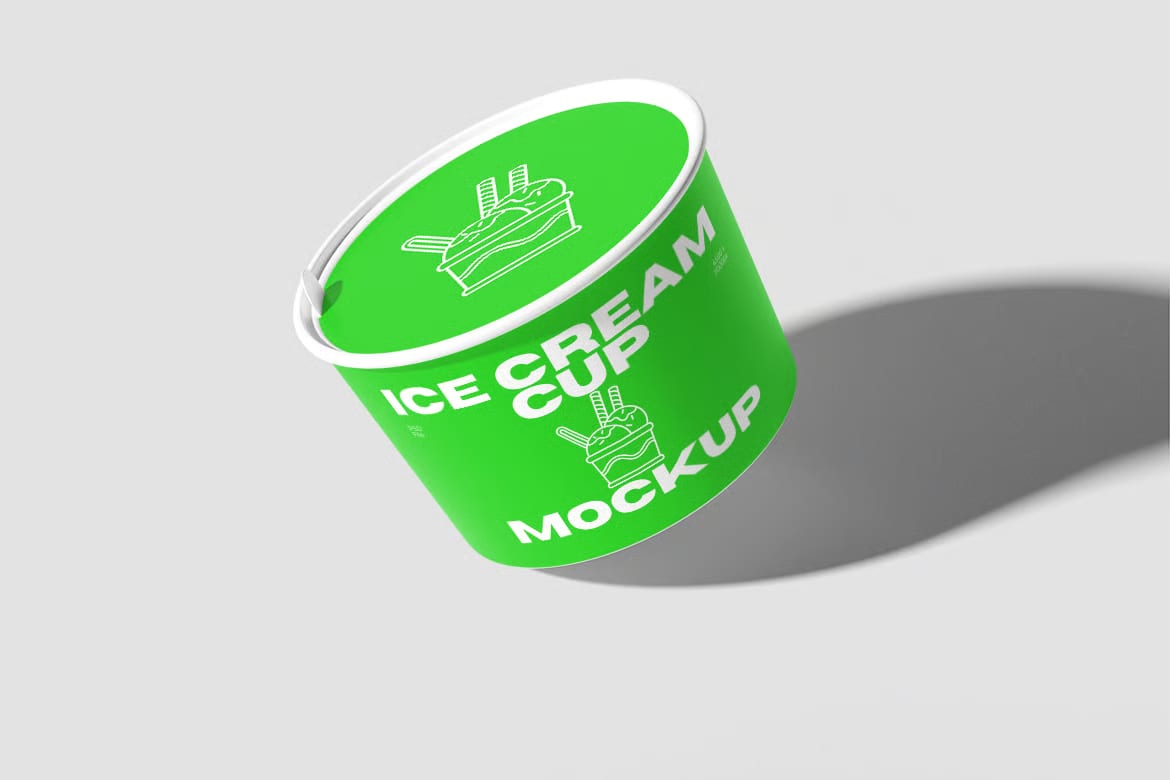 Ice Cream Cup Free Mockup 5