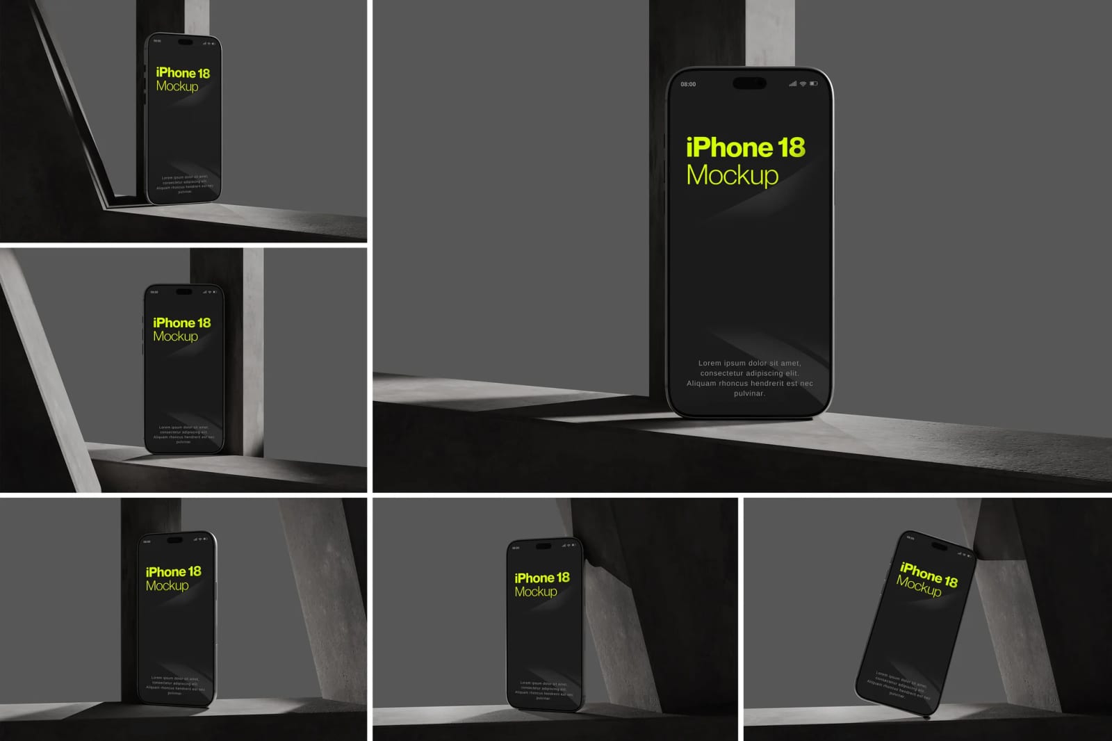 iPhone 18 Pro Free Mockup 1