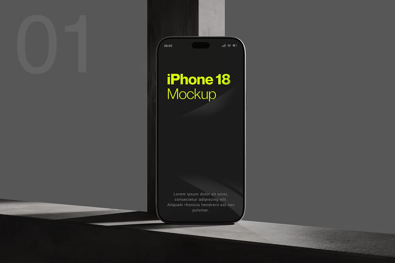 iPhone 18 Pro Free Mockup 2