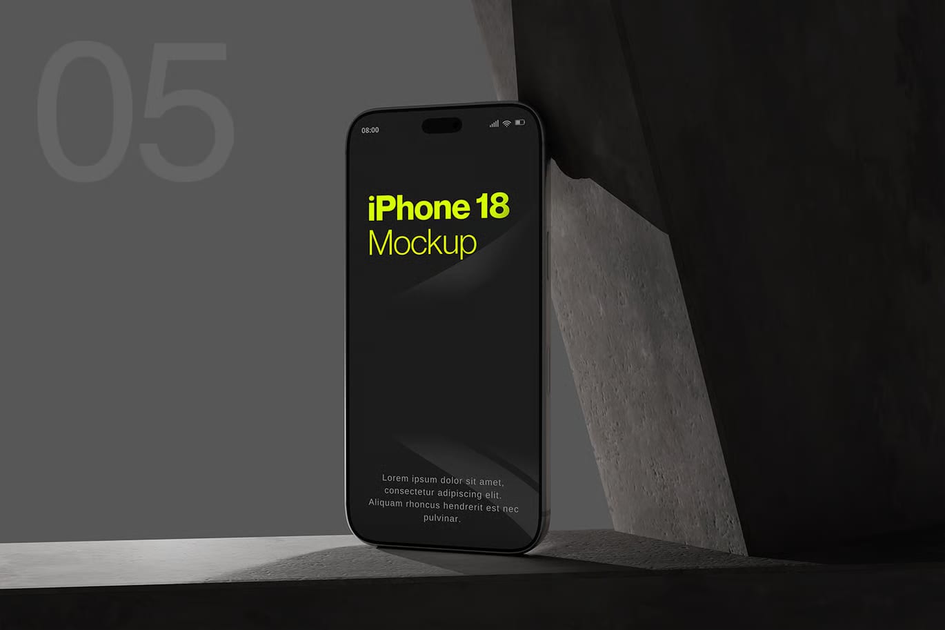 iPhone 18 Pro Free Mockup 6