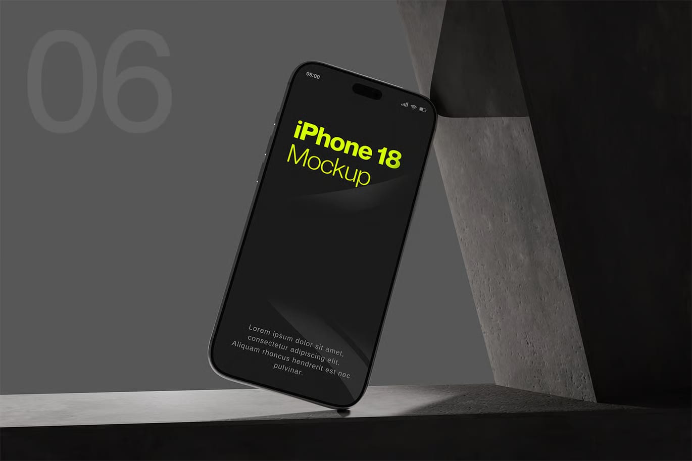 iPhone 18 Pro Free Mockup 7