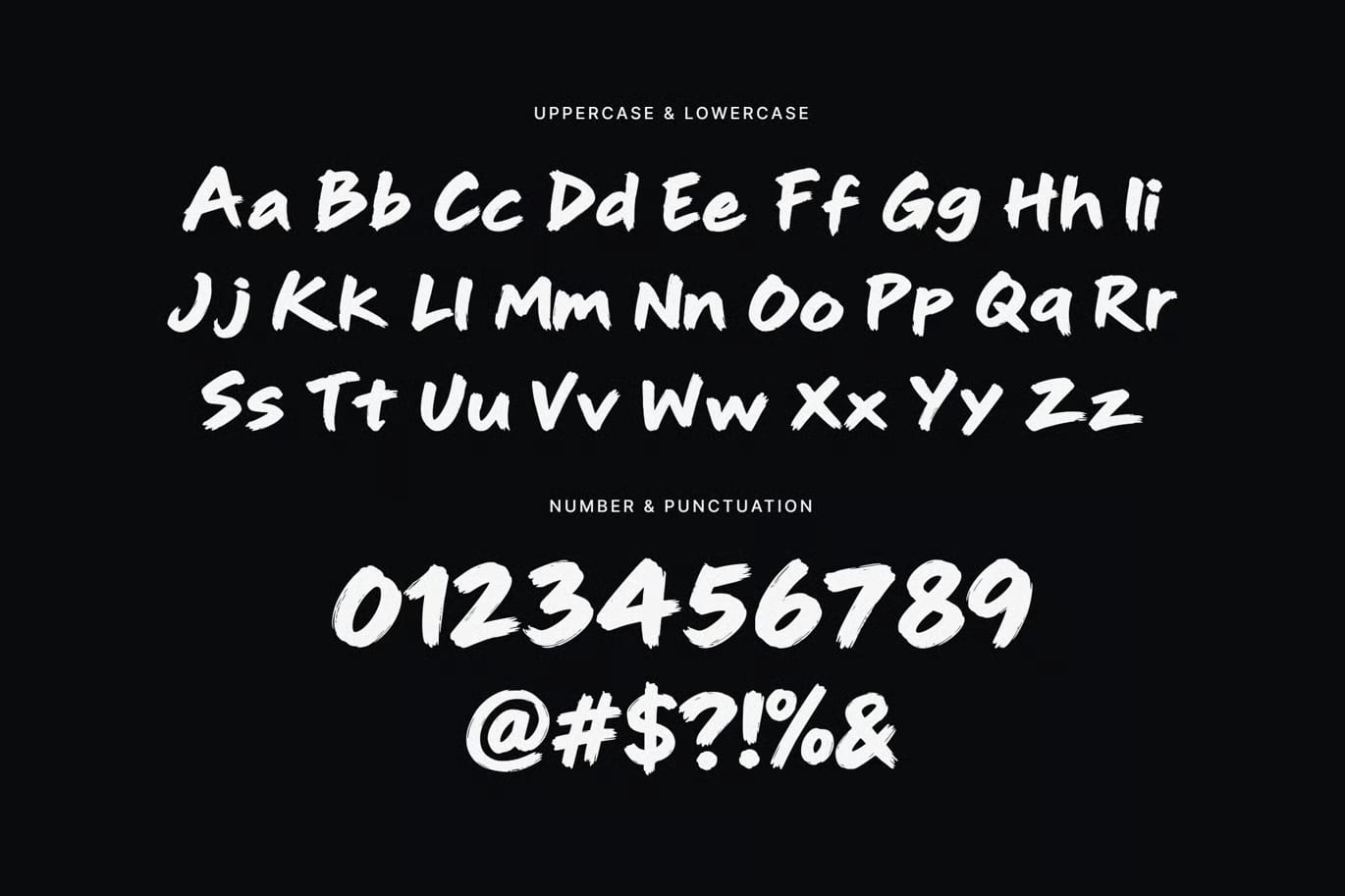 Kusen Roku Free Typeface 6