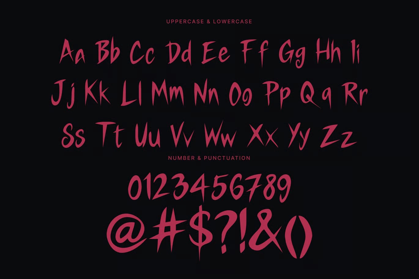 Lasore Mystery - Free Horror Font 2