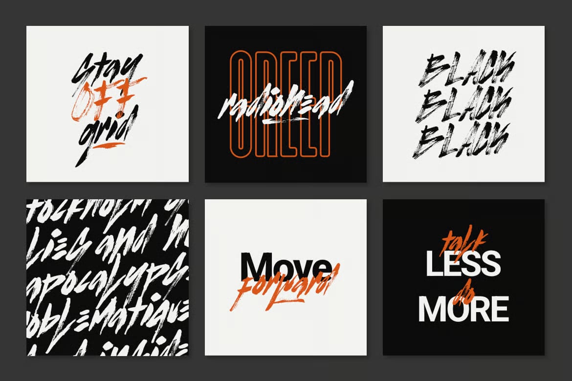Listen Free Handwriting Brush Font 6