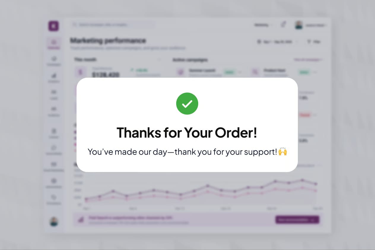 Marketing Overview Free Dashboard 3