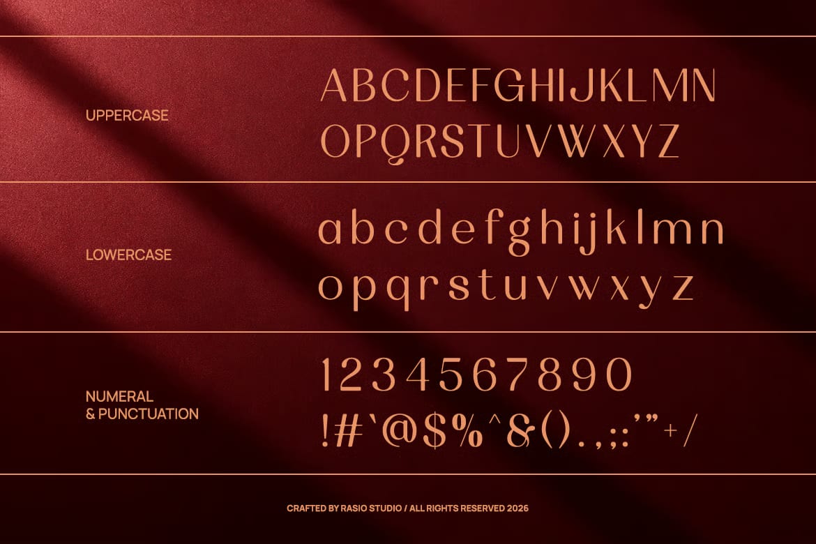 Mermare Free Modern Elegant Luxury Font 2
