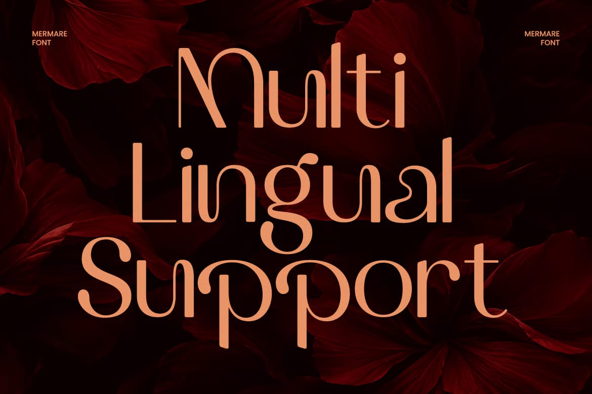 Mermare Free Modern Elegant Luxury Font 3