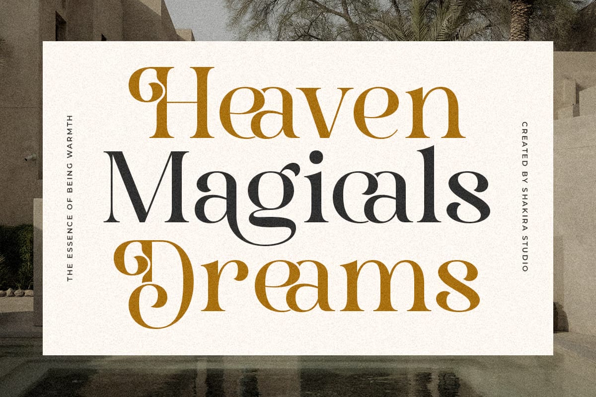 Moodlight Free Stylish Elegant Serif Branding Font 2