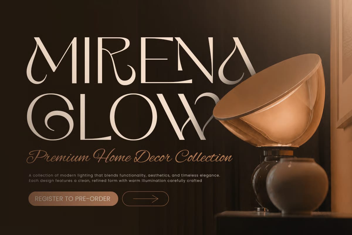 Morning Free Luxury Font 4