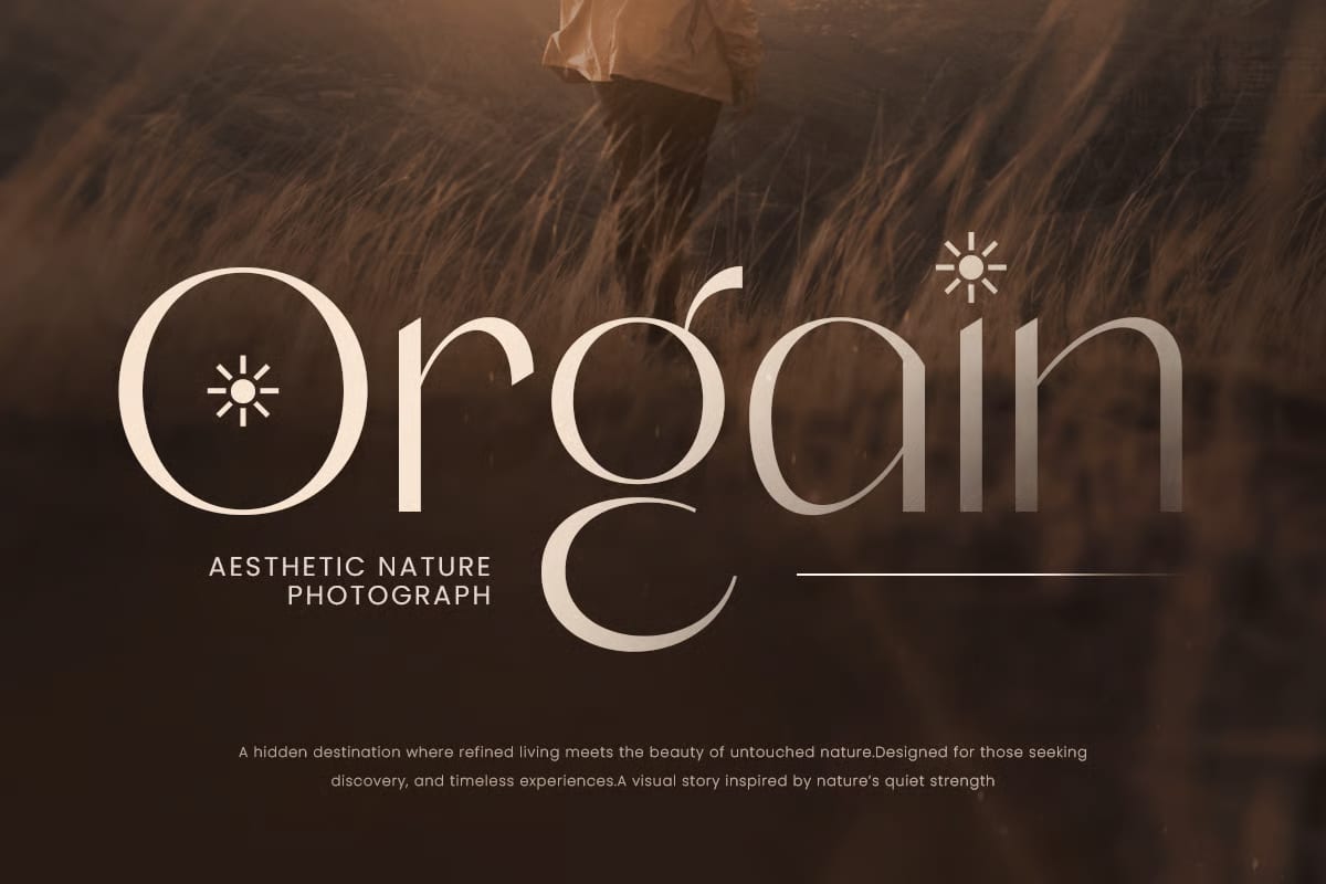 Morning Free Luxury Font 7