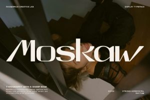 Moskaw Free Fashion Editorial Display Typeface 1