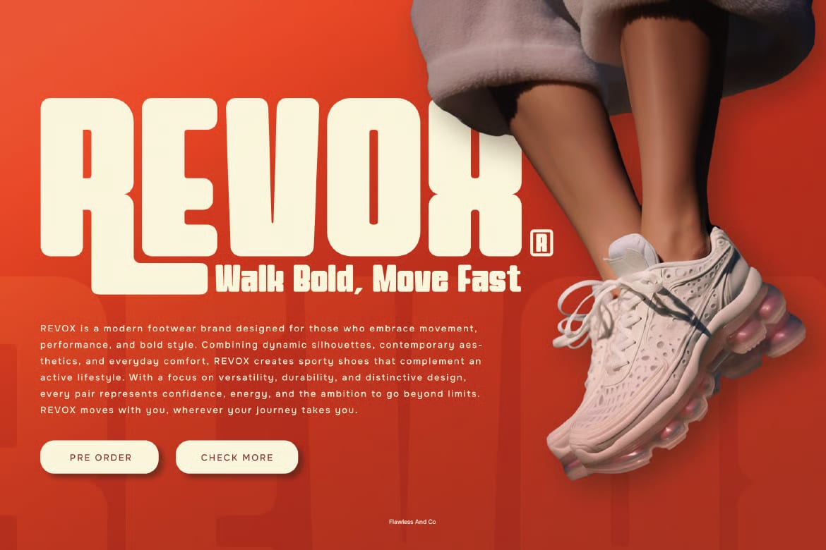 Nehgar Free Modern Bold Display Font 3