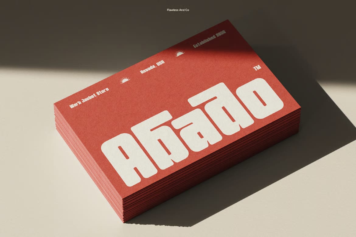 Nehgar Free Modern Bold Display Font 4