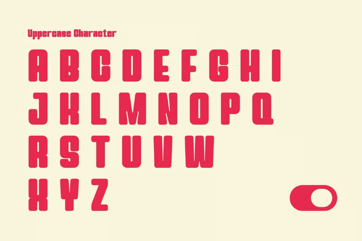 Nehgar Free Modern Bold Display Font 6