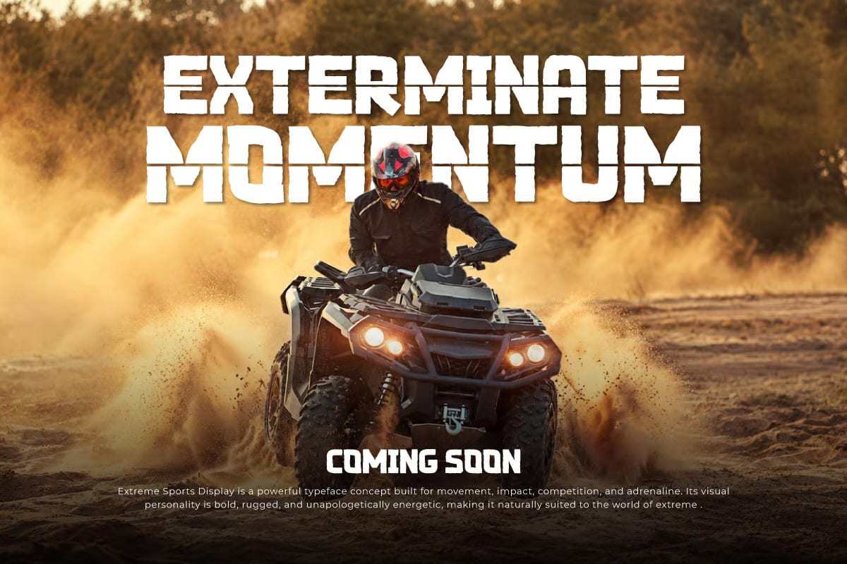 Onex Traki Free Extreme Display Font 2