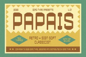 Papais Free Font 1