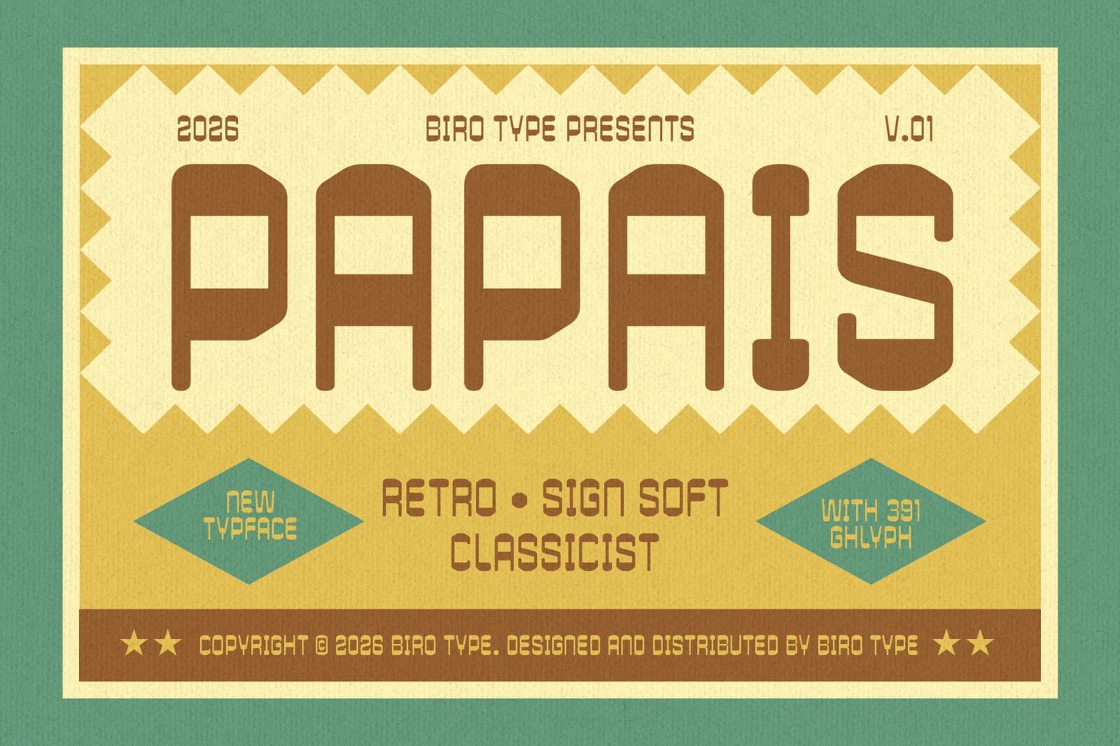 Papais Free Font 1