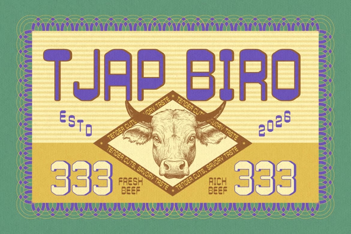 Papais Free Font 6