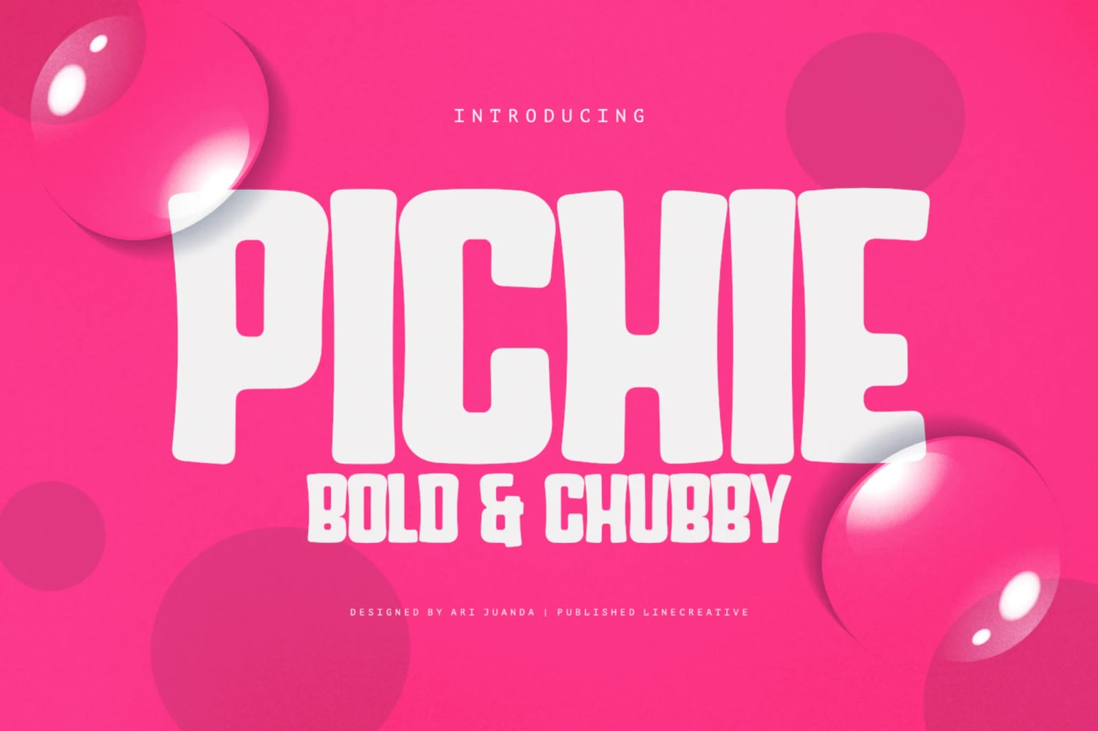 Pichie Free Cute Display Font 1