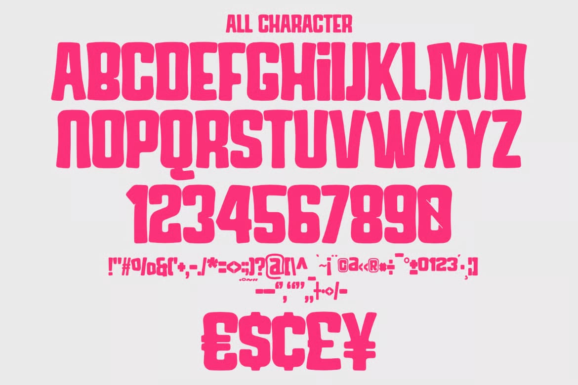 Pichie Free Cute Display Font 4