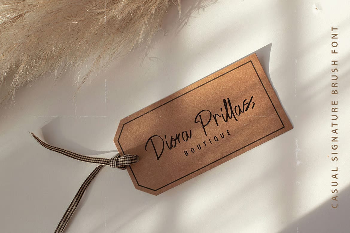 Ritmore Signature Art Free Font 7
